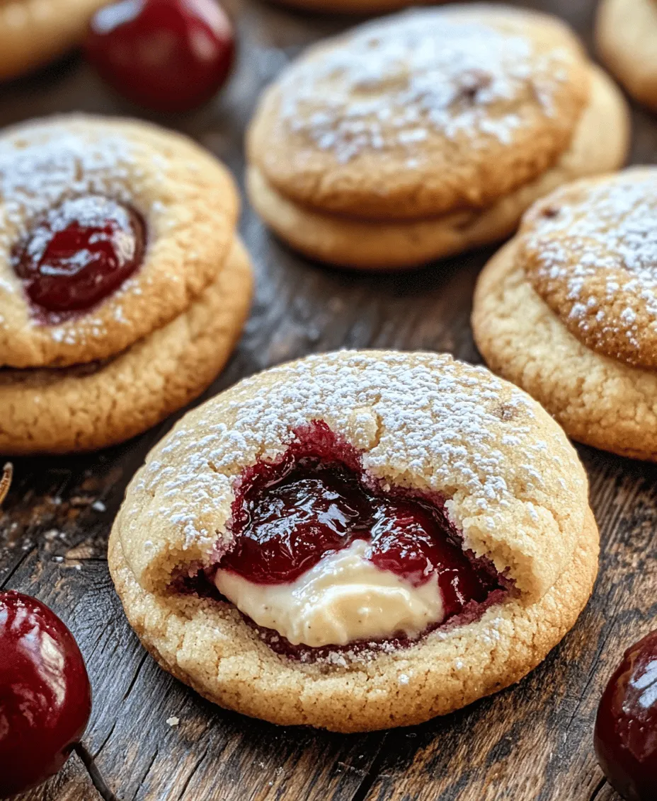 To create the perfect Cherry Cheesecake Stuffed Cookies, it’s essential to understand the role that each ingredient plays in achieving the desired flavor and texture. Here’s a closer look at the key components of this delightful recipe: