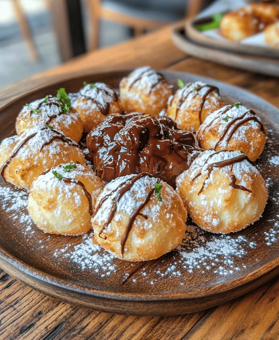 Zeppole, the delightful Italian pastry, are a beloved treat that captures the essence of Italian culture and culinary craftsmanship. Originating from the Southern regions of Italy, these sweet, fluffy dough balls are typically deep-fried until golden brown and then dusted with powdered sugar, making them a favorite during festive occasions. Whether served plain or filled with cream, zeppole evoke a sense of nostalgia and joy, often enjoyed with family and friends.