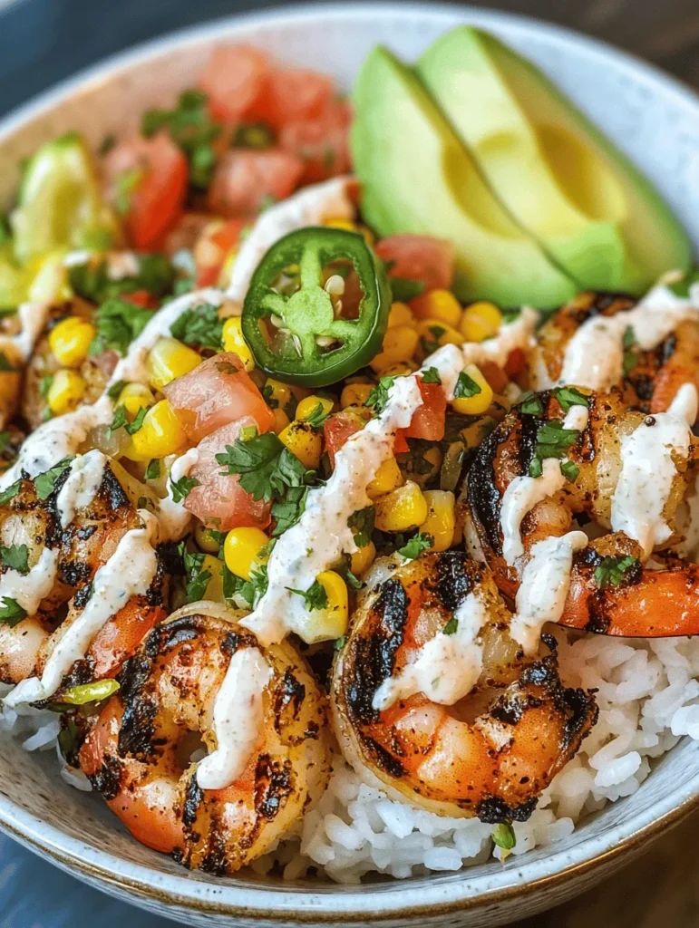 As the weather warms up, nothing beats a refreshing, vibrant meal that showcases the best of seasonal ingredients. The Grilled Shrimp Bowl with Avocado, Corn Salsa, and Creamy Sauce is the perfect dish to enjoy during those sunny days or at gatherings with friends and family. This recipe is not only visually appealing with its colorful presentation but also packed with flavors that will awaken your taste buds.