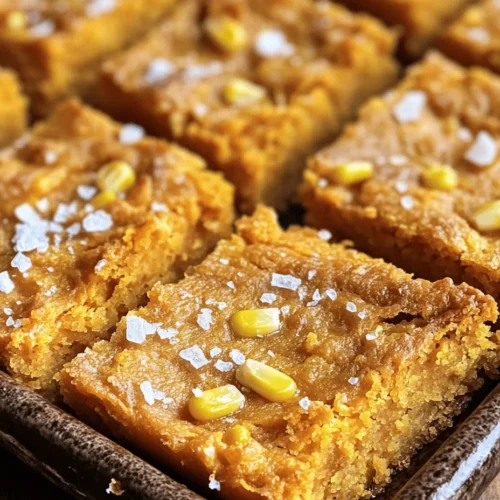 Sweet Potato Cornbread Bars are not just a delightful treat; they represent a rich tapestry of culinary tradition and innovation. Originating from the heart of Southern cuisine, cornbread has long been celebrated for its comforting texture and versatility. By incorporating sweet potatoes into the mix, this recipe elevates the classic cornbread, introducing a natural sweetness and a vibrant color that makes these bars irresistible. Whether you're seeking a hearty breakfast option, a satisfying snack, or a unique side dish for your next gathering, Sweet Potato Cornbread Bars fit the bill perfectly.