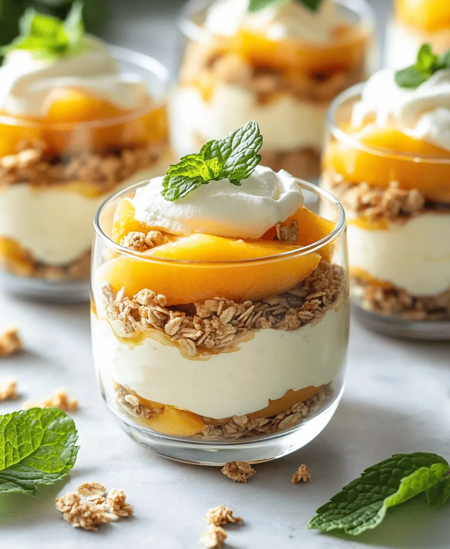 Trifles have long captured the hearts and taste buds of dessert enthusiasts everywhere. These layered delights showcase an array of flavors and textures, making them an ideal way to celebrate a special occasion or simply indulge in something sweet. The Peach Mousse Trifle, in particular, is a standout option for couples or anyone who wishes to share a moment of culinary joy. With its light and airy mousse, juicy peach slices, and a delightful crunch from granola or cookies, this dessert harmonizes freshness and richness in every spoonful.