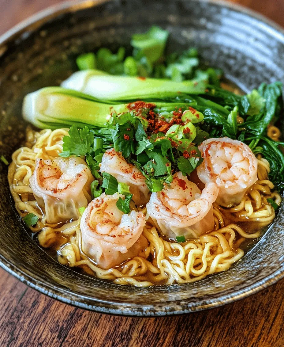 Wonton noodle soup is a quintessential dish in Asian cuisine, celebrated for its rich flavors and comforting qualities. This warm, hearty soup is a staple in many households, particularly during cooler weather, yet it remains a favorite regardless of the season. The combination of tender wontons, flavorful broth, and perfectly cooked noodles creates a dish that is both satisfying and nourishing. Making wonton noodle soup at home not only enhances the flavors but also allows you to control the ingredients, ensuring a nutritious meal that aligns with your dietary preferences.