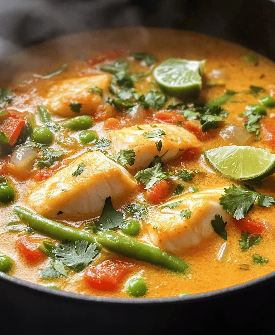Embrace the vibrant flavors of the tropics with this Coconut Lime Fish Soup, a delightful dish that transports your taste buds to sun-kissed shores with every spoonful. Combining the fresh essence of fish, the creamy richness of coconut milk, and the zesty brightness of lime, this soup offers a harmonious balance of taste and nutrition. Whether you're looking for a quick weeknight dinner or a standout dish for a special occasion, this recipe is both easy to prepare and packed with wholesome ingredients. Throughout this article, we'll delve into the specific components that make this Coconut Lime Fish Soup a must-try, alongside step-by-step instructions that ensure a delicious outcome.