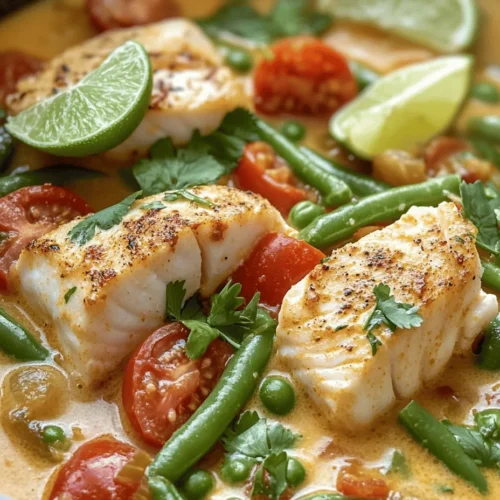 Embrace the vibrant flavors of the tropics with this Coconut Lime Fish Soup, a delightful dish that transports your taste buds to sun-kissed shores with every spoonful. Combining the fresh essence of fish, the creamy richness of coconut milk, and the zesty brightness of lime, this soup offers a harmonious balance of taste and nutrition. Whether you're looking for a quick weeknight dinner or a standout dish for a special occasion, this recipe is both easy to prepare and packed with wholesome ingredients. Throughout this article, we'll delve into the specific components that make this Coconut Lime Fish Soup a must-try, alongside step-by-step instructions that ensure a delicious outcome.