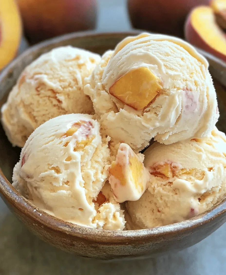 As the sun blazes and temperatures soar during the summer months, the search for refreshing and delightful treats becomes a top priority. Among the many delightful options available, few can rival the pleasure of creamy homemade peach ice cream. The combination of sweet, succulent peaches and the rich creaminess of ice cream creates a nostalgic experience that transports you straight to a sun-drenched orchard.