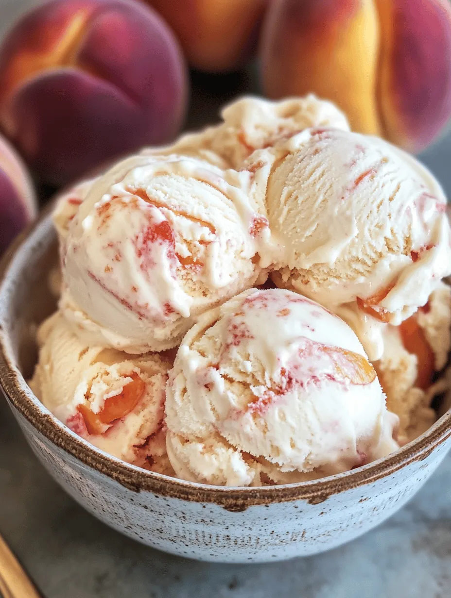 As the sun blazes and temperatures soar during the summer months, the search for refreshing and delightful treats becomes a top priority. Among the many delightful options available, few can rival the pleasure of creamy homemade peach ice cream. The combination of sweet, succulent peaches and the rich creaminess of ice cream creates a nostalgic experience that transports you straight to a sun-drenched orchard.