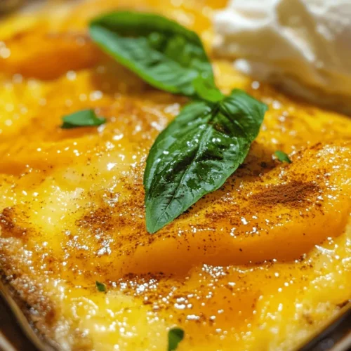 There's a warm charm embedded in Southern cuisine that resonates with comfort and nostalgia, and few dishes encapsulate that feeling quite like a freshly baked peach cobbler. This beloved dessert is more than just a recipe; it embodies the heart and soul of Southern traditions, bringing families together over shared meals and sweet memories. The aroma of ripe peaches mingling with hints of cinnamon and vanilla wafting through the kitchen evokes a sense of home, inviting everyone to gather around the table.